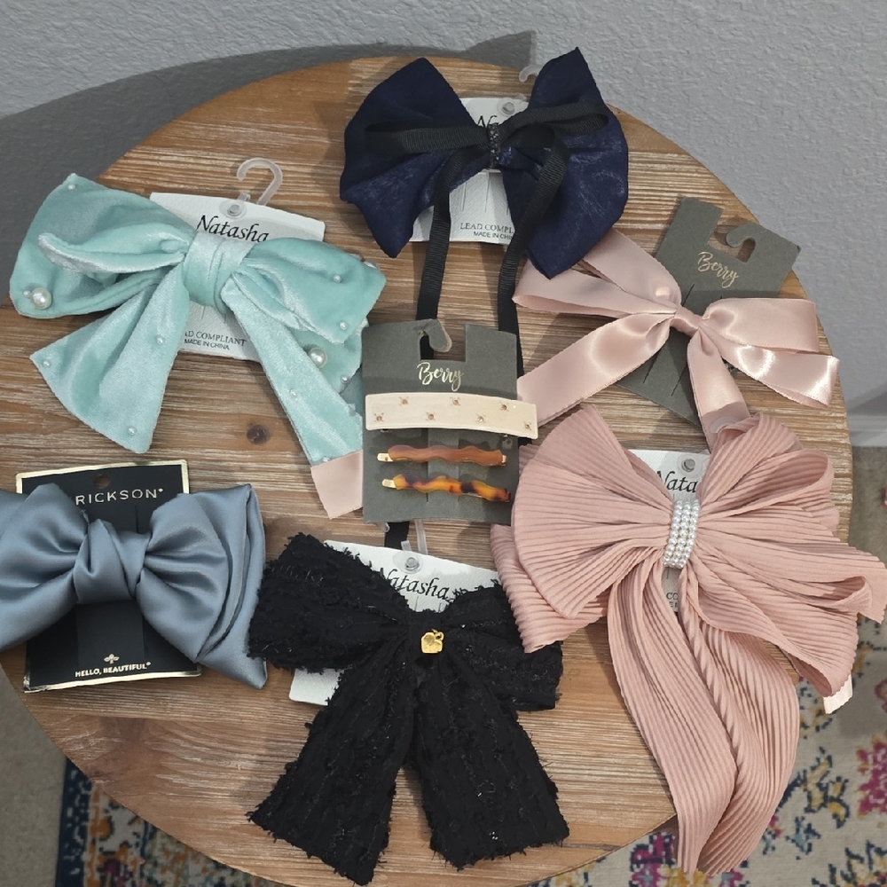 Nordstrom Bow Hair Clips - Lot